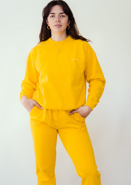 Sunshine Yellow Joggers – Tula + Tye