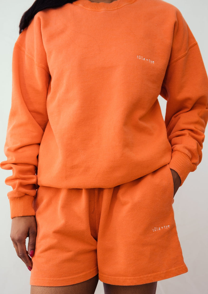 Tangerine Orange Sweatshirt