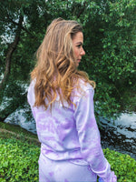 Tie-Dye Lavender Sweatshirt