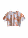 Tie-Dye Clementine Cropped Tee
