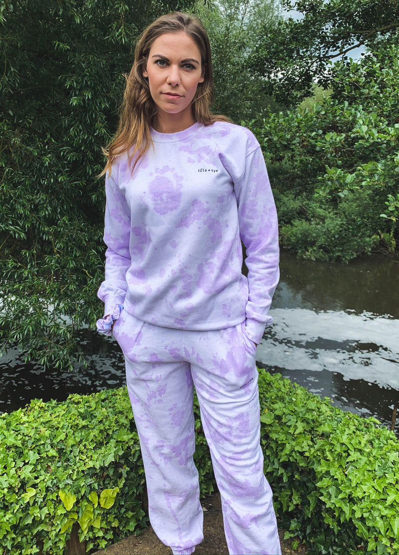 Tie Dye Lavender Joggers