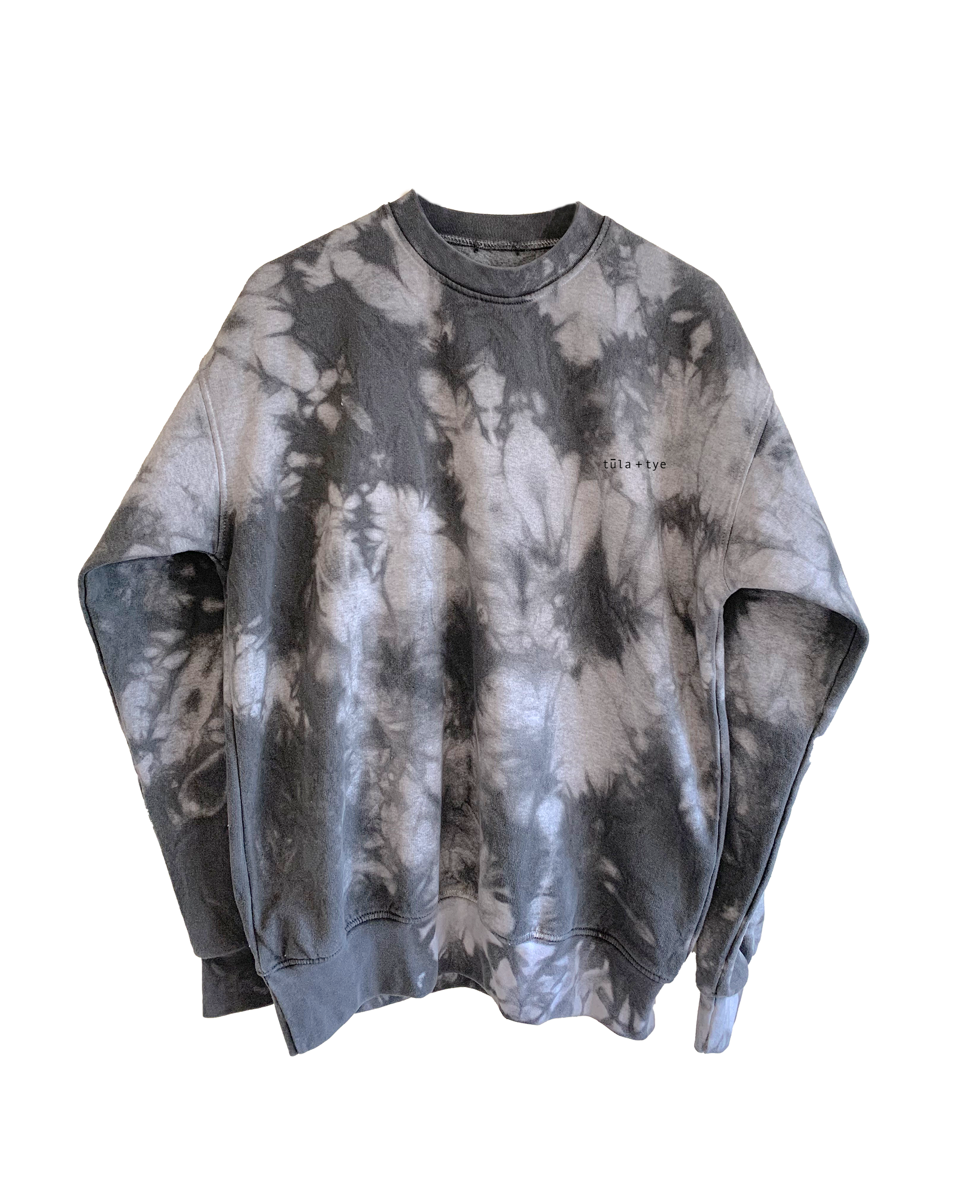 Tie Dye Charcoal Sweatshirt Tula Tye