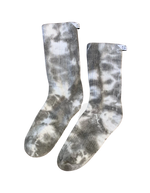 Tie-Dye Charcoal Socks